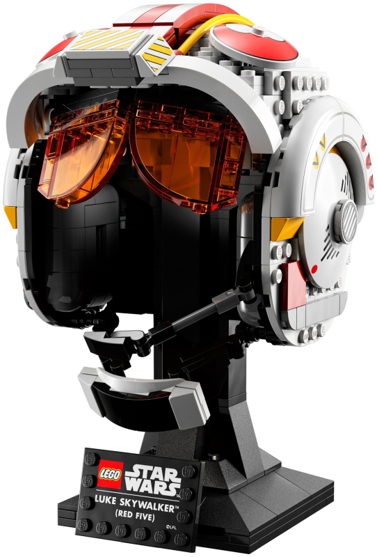 Купить Конструктор LEGO Star Wars Шлем Люка Скайуокера Красный (75327), шт